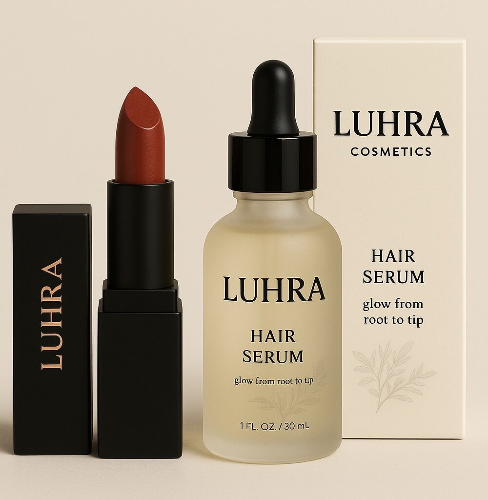 Luhra Everyday Radiance Duo – Hair Serum Lipsticks
